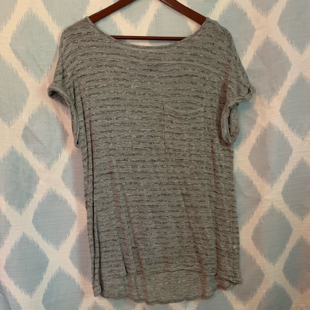 Calvin Klein Grey Top Size Large